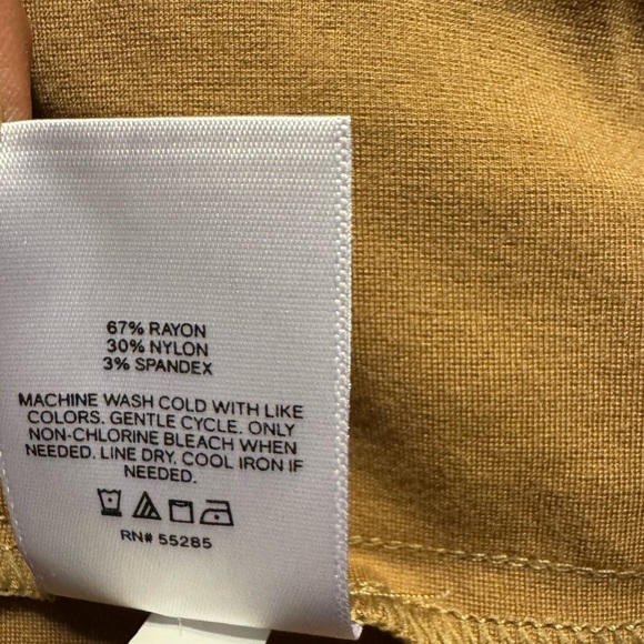 Express Columnist Ankle High Rise Ponte Pants - Picture 6 of 6